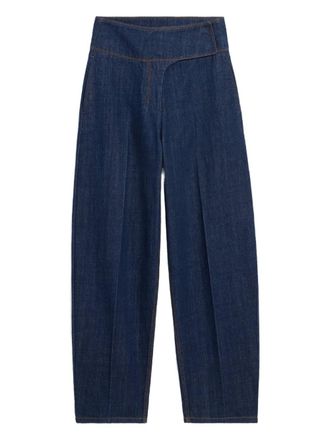 Ami Jeans met ceintuur - Blauw