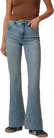 Kut from the Kloth Womens Stella High Rise Fab Ab Flare Jeans In Curiosity