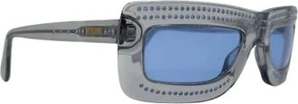 Moschino Pre-owned Acetate sunglasses - unisex - Vintage Accessoires - Grijs - ONE Size - Tweed - Vintage