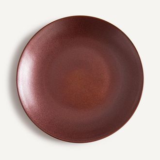 AM.PM Set van 4 geglazuurde borden van keramiek, Kanso