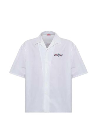 Kenzo Camicia Kenzo a maniche corte con stampa tigre