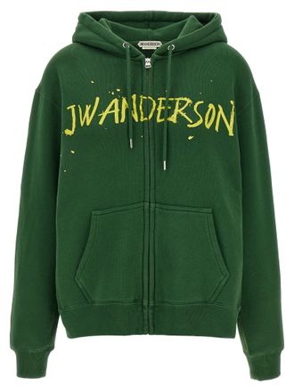 J.W.Anderson J.W.Anderson bedruckter Kapuzenpullover