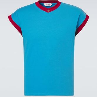 Versace Medusa cotton-blend jersey T-shirt