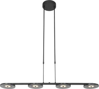 Steinhauer L&aacute;mpara Colgante - Turound - Negro - Vidrio Metal - - Steinhauer