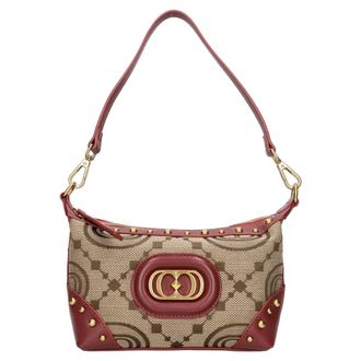 La Carrie Tassen, Dames, Beige, ONE Size, Leer, LA Carrie