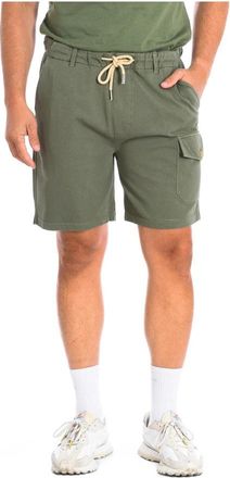 La Martina Cargo Shorts - Heren - Korte Broeken - Groen - L - Katoen - Korte Broeken