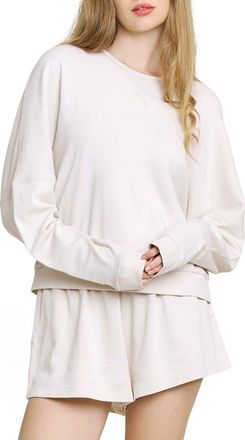 Honeydew Intimates Weekend Club Short Pajamas in Putty at Nordstrom, Size Medium