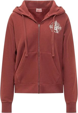 Kenzo Zip-throughs - Dames - Vesten met rits - Rood - S - Hoodies & sweatvesten