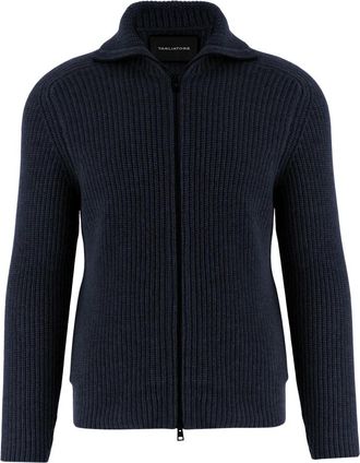 Tagliatore Wool Sweater - Heren - Vesten - Blauw - 2XL - Wol - Truien & Vesten