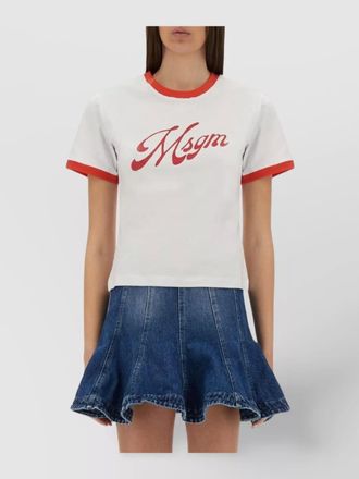 Msgm logo t-shirt