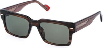 Sting SST557 0GEQ Mens Sunglasses Brown Size 54