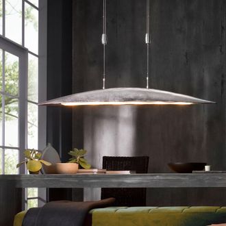 Fischer & Honsel Lampada A Sospensione A Led, Lampada Da Soggiorno A 6 Luci, Regolabile In Altezza
