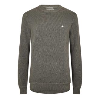 Jack Wills Heren Linus Zaadsteek Trui (Slate)