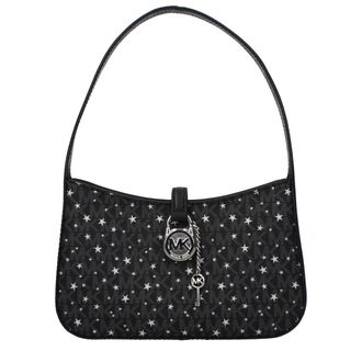 Michael Kors Black Fabric Womens Handbag