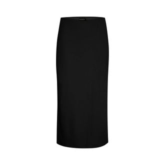 Soaked In Luxury Gonna Slim-Fit Nera - - Skirts - Donna - Nero - L