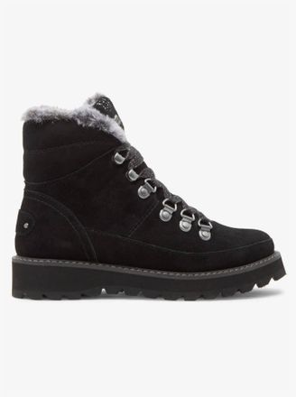 Roxy Womens Sadie Lace-Up Boots In Black