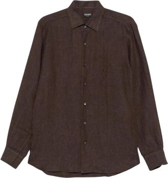 Ermenegildo Zegna Uomo, Magliette, Marrone, M, new
