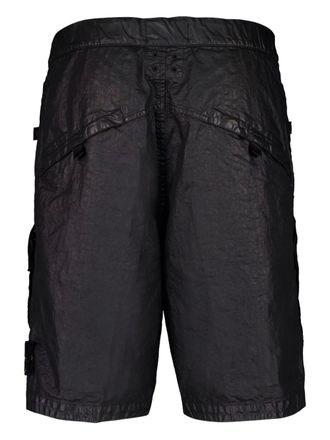 Stone Island L100010 cargo-pocket shorts - Black