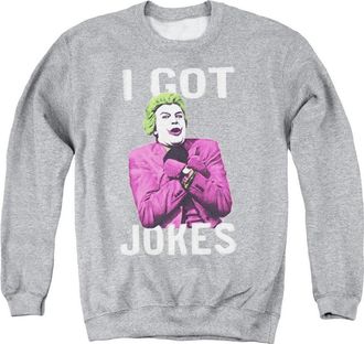 Gildan Batman Classic Tv Got Jokes Adult Crewneck Sweatshirt
