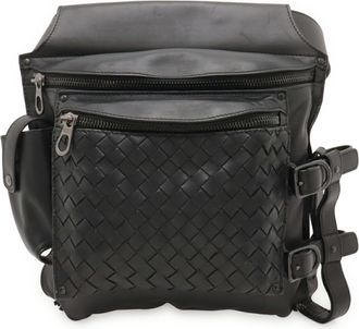 Bottega Veneta Black Leather Fanny Pack (Pre-Owned)
