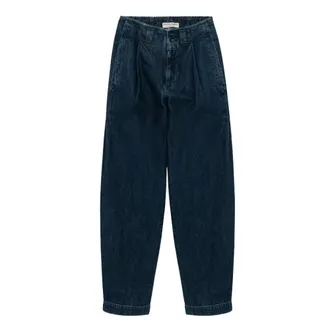 Roy Rogers Loose-fit Jeans, female, Blue, Size: W27 EVA Denim Mid Stone