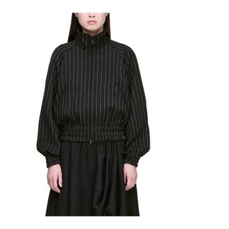 adidas Pinstripe Sport Uniform Blouson - Sport - Mujer - Negro - S