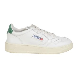 Autry Medalist Low - Dames - Sneakers - Wit - 37 EU - Leer - Schoenen