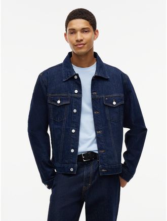 Tommy Hilfiger Mens Tommy Jeans Classic Denim Jacket - Denim Dark - XL