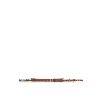Hed Mayner Cintura in pelle con catena - - Accessories - Uomo - Marrone - ONE SIZE