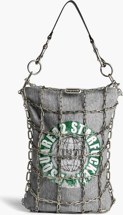 Dsquared2 Plush Bag with Chain Dsquared2