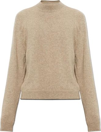 Jacquemus Cashmere Trui Cachemire - Heren - Cashmere truien - Beige - L - Kasjmier - Truien & Vesten