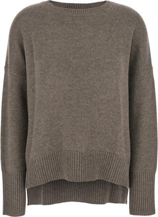 Lisa Yang Mila Sweater - Dames - Cashmere truien - Grijs - XS - Kasjmier - Truien & Vesten