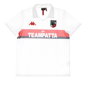 Kappa Vintage Milan Polo Shirt Wit - Heren - Polos - Veelkleurig - XS - Polyester - Tops