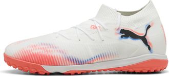 Puma Scarpe da calcio FUTURE 8 MATCH TT unisex, Scarpe, Bianco, 40.5