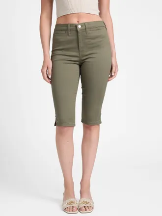 Guess Caren Sateen Capri Pants