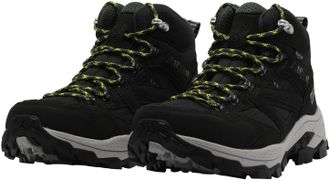 Jack Wolfskin Wanderschuh JACK WOLFSKIN VOJO TOUR TEXAPORE MID M, Herren, Gr. 41, gr&uuml;n (schwarz forest), Synthetik, Textil, Schuhe Wanderschuh, Wasserdicht, Trekkin