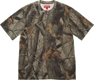 SUPREME SS26 S/S Pocket T-Shirt Woodland Camo SUP-SS26-141-CAM