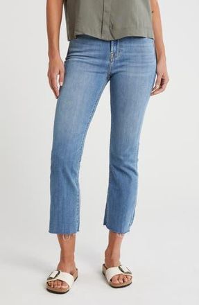 Seven 7 High Waist Slim Kick Jeans in Saltwater W/Vintage Fray Hem at Nordstrom Rack, Size 27