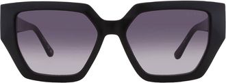 Guess Smoke Gradient Geometric Ladies Sunglasses GU7896 01B 53