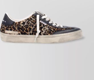 Golden Goose leopard soul-star distressed sneakers