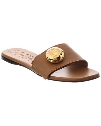 Loewe Pebble Leather Slide