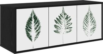 vidaXL Mueble De Tv Montado En La Pared Hanau 102 X 33 X 40 Cm Vidaxl