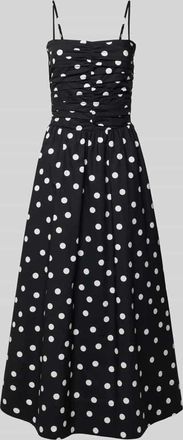 Forever New Midikleid mit Polka Dots Modell Eviana in Black, Gr&ouml;&szlig;e 32