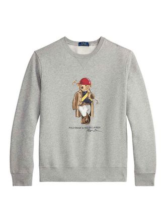 Polo Ralph Lauren Grey Crew-Neck Sweatshirt