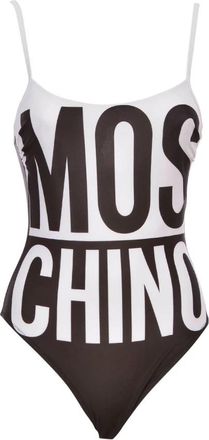 Moschino Stijlvolle Eendelige Badpak - Dames - Badpakken - Wit - S - Badmode