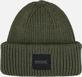 Regatta Unisex Adult Connora Fisherman Christian Lacroix Knitted Beanie - Green - Size: ONE size