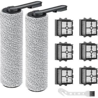 C&A Brosse Rotative Et Filtre Hepa De Rechange Pour Aspirateur Eau Et Poussi&egrave;re Sans Fil S5 / S5 Pro / S5 Pro 2 / S5 Bleu