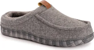 Muk Luks Miles Clog Slipper in Heathered Grey at Nordstrom, Size Medium