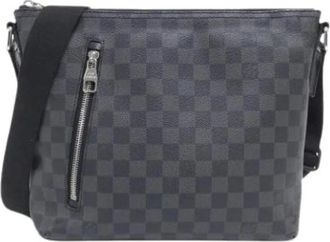 Louis Vuitton Pre-owned Cross Body Bags, male, Gray, Size: ONE SIZE Pre-owned Mick PM Shoulder Bag