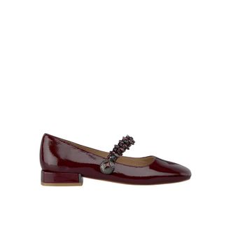 Alma En Pena Platte schoen juweelband - Dames - Ballerinas - Rood - 38 EU - Schoenen